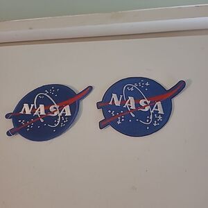 Set of Two NASA Patches